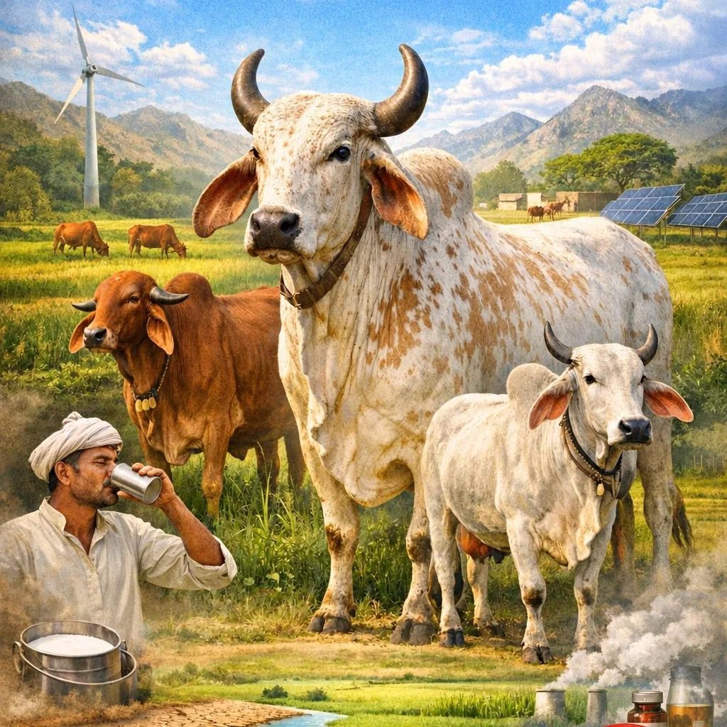 देसी गायें क्यों हैं भारत के लिए सबसे सस्टेनेबल विकल्प