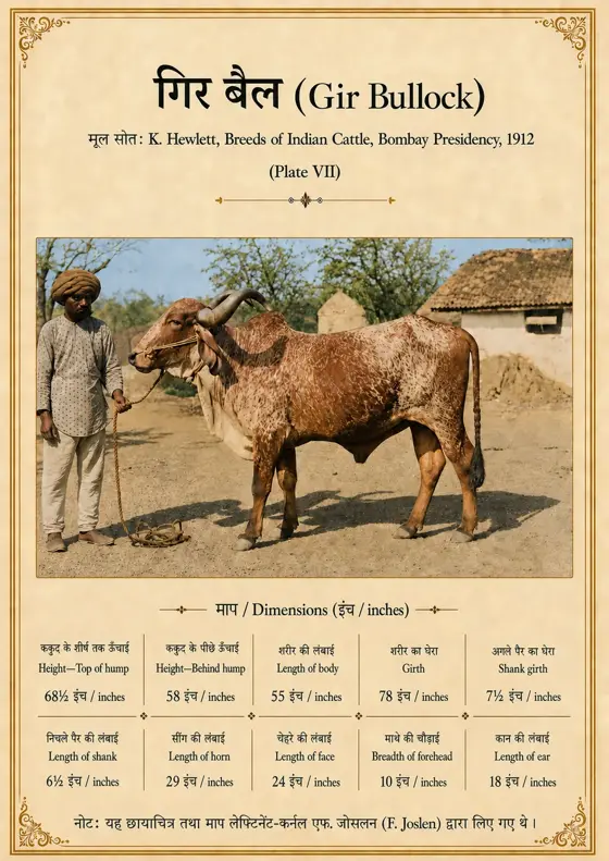 गिर बैल